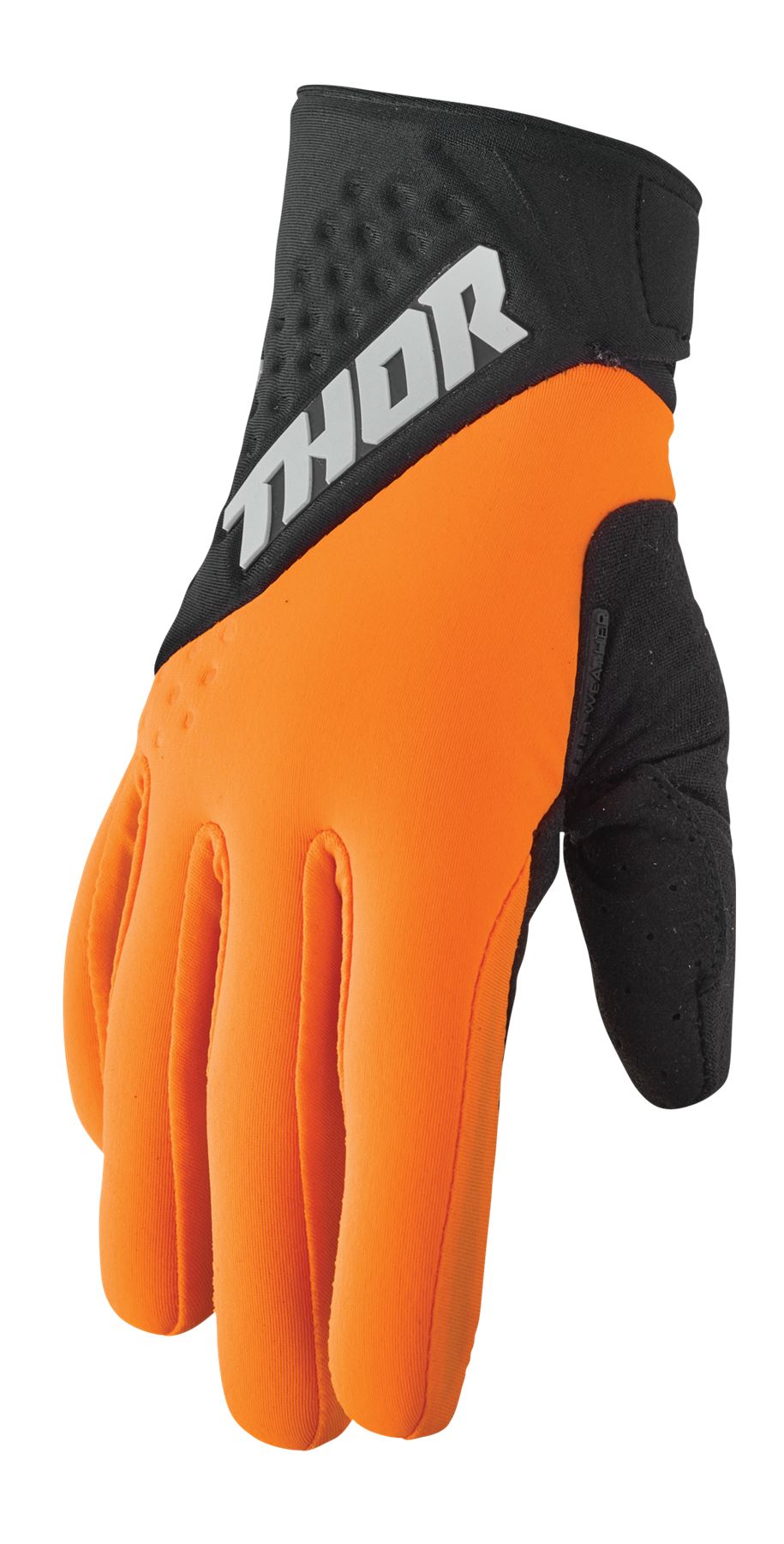 Thor 2024 Motocross Cold Weather Gloves Spectrum Orange